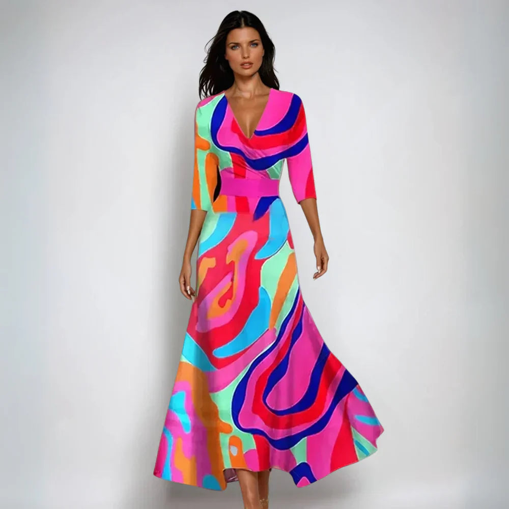 👗Vestido Lia👗 |🌻 Elegante vestido floral🌻