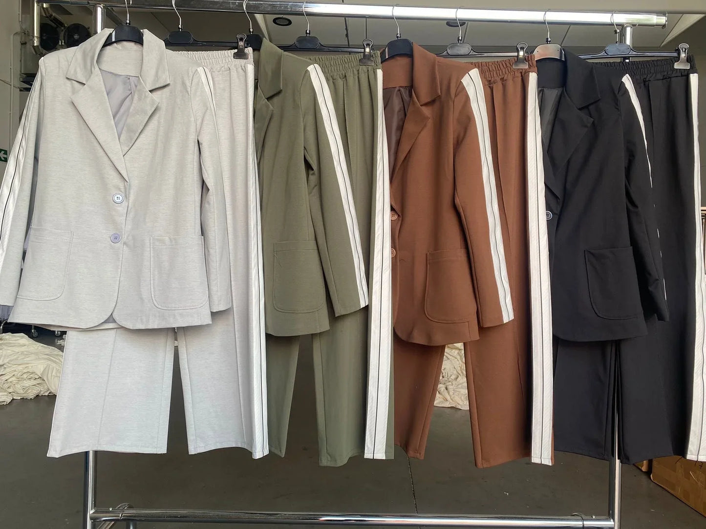 šChaqueta de traje + pantalones para mujerš