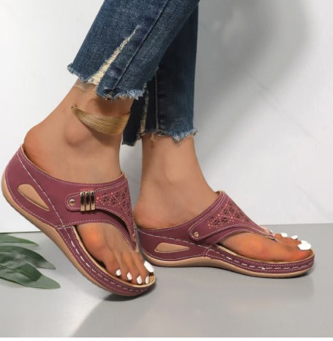 🔥 Liquidación HASTA 70% DE DESCUENTO 🔥 SANDALIAS ORTOPÉDICAS de suela suave de malla transpirable y cómodas