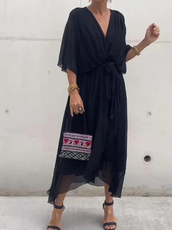 🌸CORA 🌸| 💥Vestido suave de seda💥 |