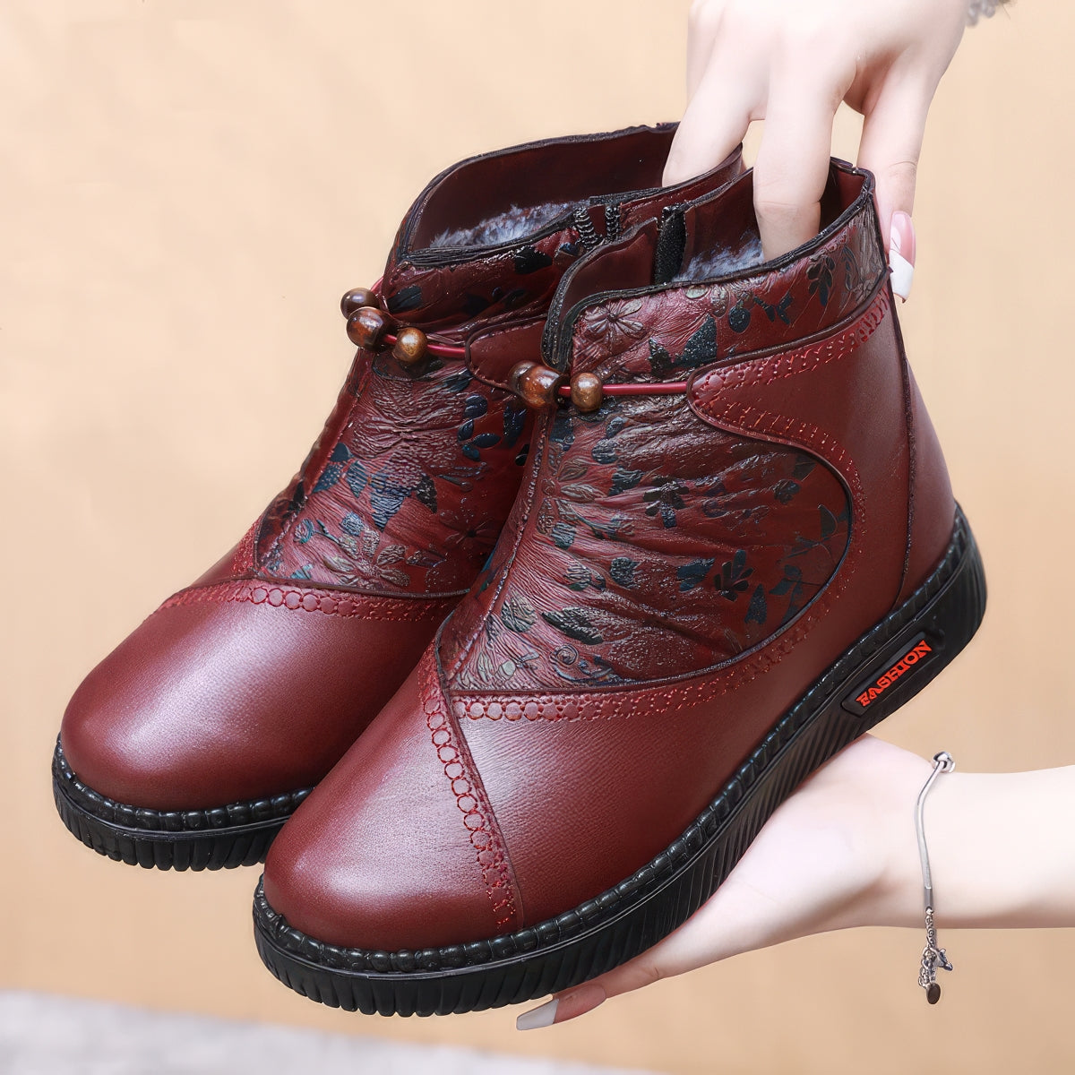 👢Giulietta - Zapatos de mujer de piel y algodón👢