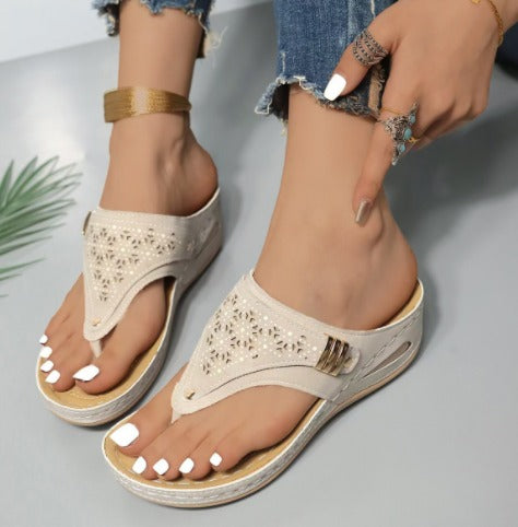 🔥 Liquidación HASTA 70% DE DESCUENTO 🔥 SANDALIAS ORTOPÉDICAS de suela suave de malla transpirable y cómodas