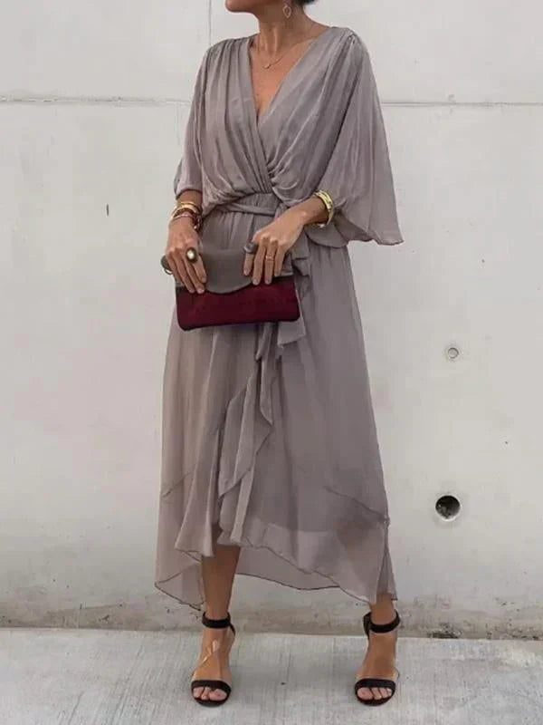 🌸CORA 🌸| 💥Vestido suave de seda💥 |